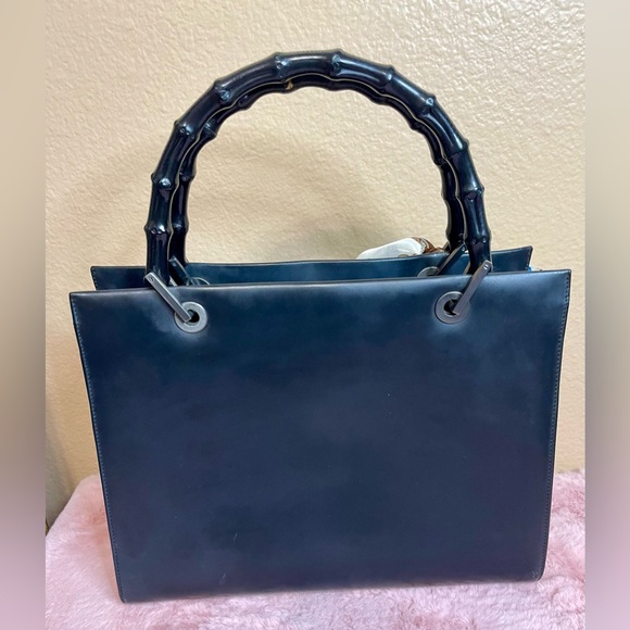 Gucci Bamboo Black Handbag - Picture 2 of 16